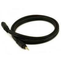Monoprice 5586 STEREO M TO STEREO F EXT CBE 3FT - BLACK