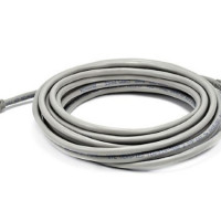 Monoprice 6357 CAT5E 24AWG STP PATCH CABLE_ 25FT GRAY