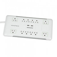 Monoprice 9202 POWER SURGE PROTECTOR W/ 2 USB,12 OUTLET