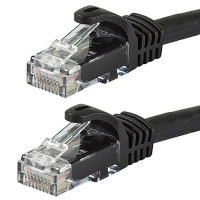 Monoprice 9801 FLEXBOOT CAT6 24AWG CABLE_ 25FT BLACK