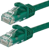 Monoprice 9859 CAT6 UTP NETWORK CABLE_ 100FT GREEN