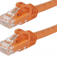 Monoprice 11274 CAT6 UTP CABLE_ 1FT ORANGE