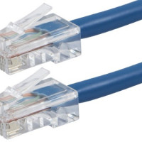 Monoprice 13135 CAT5E UTP PATCH CABLE_ 10FT BLUE