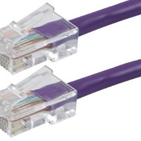 Monoprice 13240 CAT6 UTP PATCH CABLE_ 1FT PURPLE