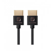 Monoprice 13576 SLIM HDMI CABLE_ 1FT BLACK