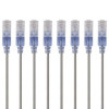 Monoprice 15171 SLIM CAT6A PATCH CABLE_10PK_ 14FT GRAY