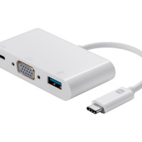 Monoprice 14504 SELECT SERIES USB-C VGA MULTIPORT ADAPTER