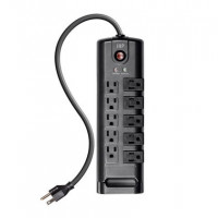 Monoprice 15875 ROTATING POWER BLOCK 8FT, 10 OUTLET