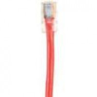 Black Box CAT6PC-B-003-RD CAT6 250-MHZ STRANDED ETHERNET PATCH CABLE - UNSHIELDED (UTP), CM PVC, NO BOOT (
