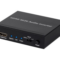 Monoprice 13347 BLACKBIRD 4K HDMI AUDIO INSERTER