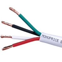 Monoprice 16077 CL3 RATED 4-CONDUCT SPEAKER WIRE_ 1000FT