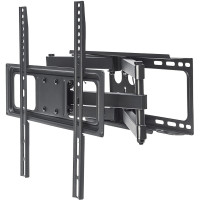 Manhattan 461344 UNIVERSAL LCD FULL-MOTION WALL MOUNT, HOLDS ONE 32 TO 55 FLAT-PANEL OR CURVED TV