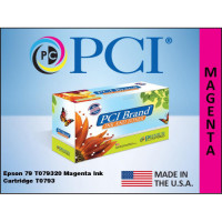 PcI T079320-PCI PCI BRAND ECO-FRIENDLY REMANUFACTURED For Epson 79 T079320 MAGENTA INK CARTRIDGE FOR