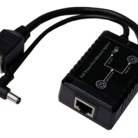 Tycon POE-MSPLT-4824P-F 36-60VDC 802.3AF POE INPUT, 48V F POE OUT AND 24VDC @ 12W OUTPUT, POE SPLITTER