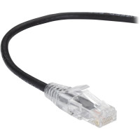 Black Box C6APC28-BK-15 BLACK BOX SLIM-NET CAT6A PATCH CABLES FEATURE A LOW-PROFILE DESIGN THAT SAVES SP