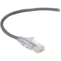 Black Box C6APC28-GY-03 BLACK BOX SLIM-NET CAT6A PATCH CABLES FEATURE A LOW-PROFILE DESIGN THAT SAVES SP