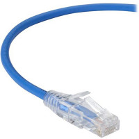 Black Box C6PC28-BL-07 BLACK BOX SLIM-NET CAT6 PATCH CABLES FEATURE A LOW-PROFILE DESIGN THAT SAVES SPA