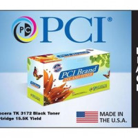 PcI TK-3172-PCI PCI BRAND For Kyocera-MITA TK-3172 (For Kyocera 1T02T80US0) BLACK TONER CARTRIDGE W/1 WA