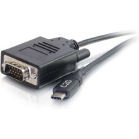 C2G 26895 ADAPTER CABLE - USB-C LEFT CONNECTOR - MALE LEFT GENDER - VGA RIGHT CONNECTOR -
