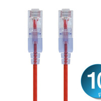 Monoprice 16319 SLIMRUN CAT6A ETHERNET PATCH CABLE-SNAGLESS RJ45_ 550MHZ_ UTP_ PURE BARE COPPER