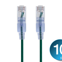Monoprice 16325 SLIMRUN CAT6A ETHERNET PATCH CABLE -SNAGLESS RJ45_ 550MHZ_ UTP_ PURE BARE COPPER