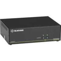 Black Box SS2P-DH-DP-U SECURE KVM SWITCH,NIAP 3.0 CERTIFIED-2-PORT,DUAL-MONITOR,DISPLAYPORT 4K30,USB HI