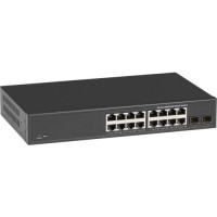 Black Box LGB2118A-R2 THIS LAYER 2 WEB SMART SWITCH INCLUDES 16 10-/100-/1000-MBPS RJ45 PORTS AND TWO