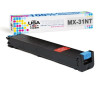PcI MX-60NTCA-PCI PCI USA SHARP MX60NTCA MX-61NTCA CYAN TONER CARTRIDGE 24K YLD FOR SHARP MX-3050