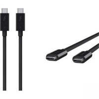 Belkin F2CD084BT0.8MBK 2.6 THUNDERBOLT CABLE BLACK RETAIL BOX