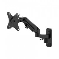 Monoprice 36082 WORKSTREAM BY MONOPRICE ADJUSTABLE GAS SPRING 2-SEGMENT WALL MOUNT FOR MONITORS