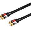 Monoprice 666 2 RCA JACK CABLE BLACK