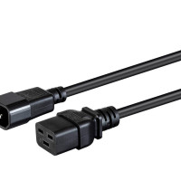 Monoprice 40041 MONOPRICE POWER CORD - IEC 60320 C14 TO IEC 60320 C19_ 14AWG_ 15A/1875W_ SJT_ 10