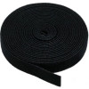 Monoprice 21887 MONOPRICE 3-PACK HOOK & LOOP FASTENING TAPE 5 YARD/ROLL_ 0.75-INCH - BLACK