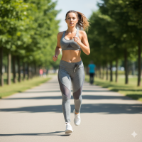 Savvi Energi Leggings Gray Athletic Tights for Women - Size Small