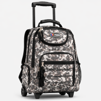 Carry On Backpack Rolling Backpack Travel Backpack Carry On Backpack with Wheels - Camo