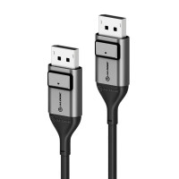 Alogic ULDP01-SGR ALOGIC ULTRA 8K DISPLAYPORT TO DISPLAYPORT CABLE V1.4 - 1M