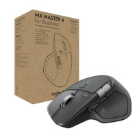 Logitech 910-007616 MX MASTER 4 MOUSE FOR BUSINESS GRAPHITE - BROWN BOX