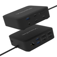 Visiontek 901802 VISIONTEK VT1200DL DOCKING STAT DUAL 4K - UNIVERSAL COMPATIBILITY -