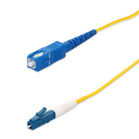 Addon ADD-SC-LC-20MS9SMF ADDON 20M SC TO LC YELLOW OS2 SIMPLEX OFNR (RISER-RATED) SMF FIBER PATCH CABLE