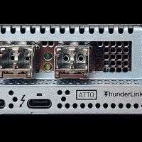 Atto Tech TLFC-5642-D00 THUNDERBOLT 5 TO 64GB FIBRE CHANNEL (2) SFP+ MODULES DESKTOP