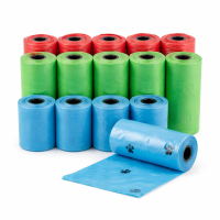 Dog Waste Refill Bags 12 rolls of 15 bags each Total 180 bag