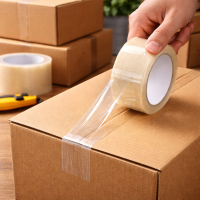 Packing Tape One Roll 110 Yards 2 Mil (330 ft) Clear Carton Sealing Tapes