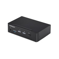 Startech P2AD122-KVM-SWITCH 2-PORT DISPLAYPORT KVM SWITCH 4K 60HZ USB 3.0 EDID MANAGEMENT