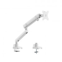 Amer HYDRA1B-W SINGLE MONITOR MOUNT (WHITE) ARTICULATING SPRING ARM