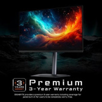 GIGABYTE - -27 QD-OLED Gaming Monitor - UHD 3840x2160-240Hz - 0.03ms GTG - AMD FreeSync Premium Pro, G-SYNC Compatible - Type C KVM - HDMI, DP, Type-C - Height and Tilt Adjustable - Black