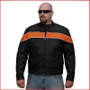 Men's Cordura Jacket with Accent Stripe and Reflective Bands