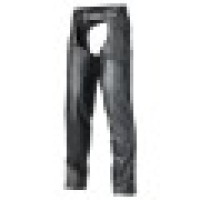 Pant Style Zipper Pocket Naked Cowhide Leather Chaps