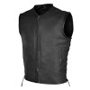 Men\'s Premium High Mileage Leather Vest