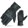 Premium Leather Driving Glove with Reflective Piping