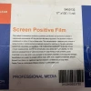 Epson S450132 SCREEN POSITIVE FILM 17X100